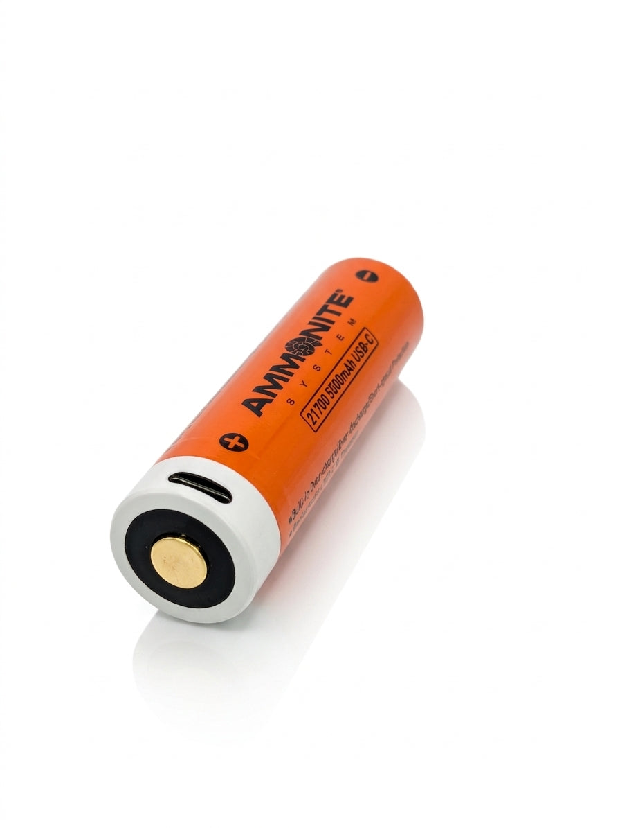 Rechargeable 21700 Li-Ion Battery 5500 mAh